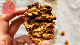 Balkabaklı Yulaflı Kurabiye Tarifi Prati̇k Tatli Tari̇fleri̇