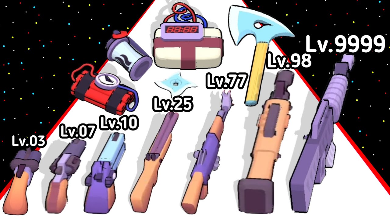 Gun Bag Rush Level Up Weapons Shoot And Blast 3D Gameplay (New Update) 2024