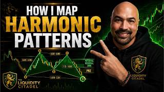 How I Map Harmonic Patterns (Live Chart Breakdown)
