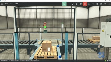 Sorting by Height Factory I/O with WinSPS-S7 || PLC Programming