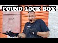 FOUND LOCK BOX I Bought Abandoned Storage Unit Locker Opening Mystery Boxes