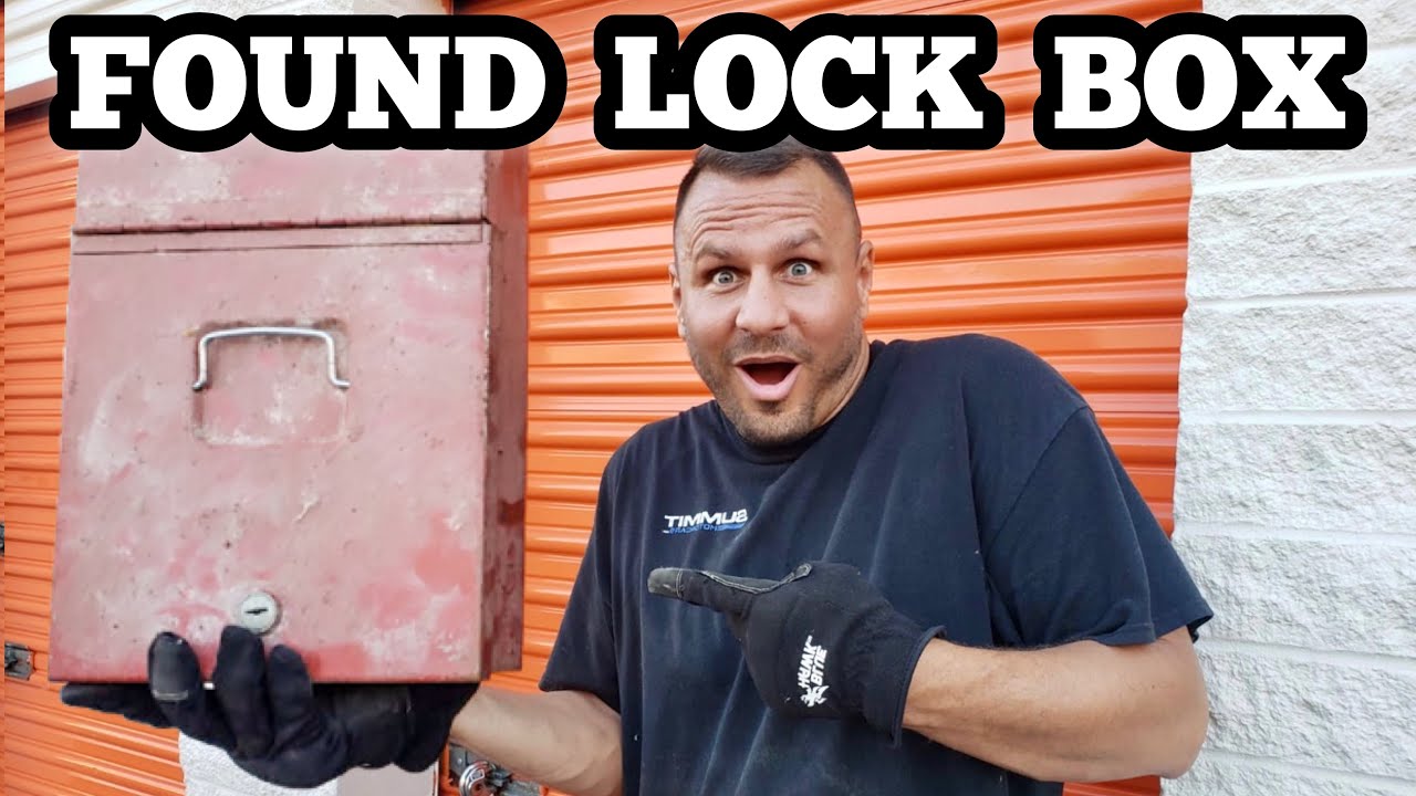 FOUND LOCK BOX I Bought Abandoned Storage Unit Locker Opening Mystery ...