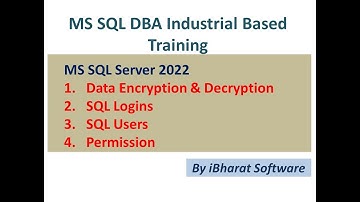 04. Add MS SQL Server Level Role & DB Role to Login & User via SQL Query in Hindi #ibharatsoftware