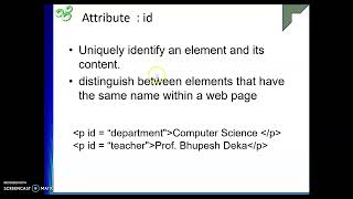 Attributes and Types in HTML