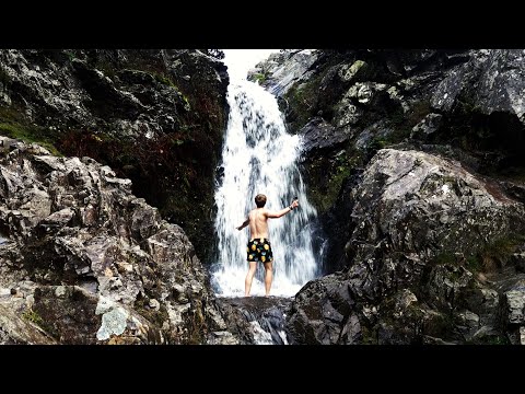 Hiking to a Waterfall for a Morning Shower | Carding Mill Valley and the Long Mynd Trail