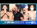 UFC 254 face off and weigh-in highlights: Khabib Nurmagomedov and Justin Gaethje