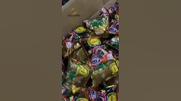 YF30F Fly Laser Coding Machine Marking Solutions for the Coffee Bag Date Coding Industry