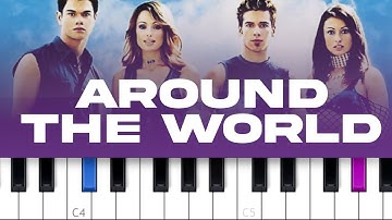 ATC - Around The World (La La La La La) (piano tutorial)