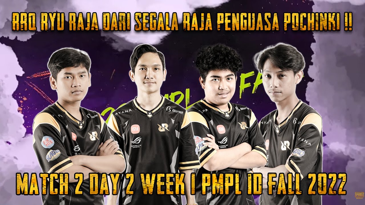 11 Kills!! Akhirnya RRQ RYU Raja Dari Segala Raja Tunjukkan Taringnya | 2022 PMPL ID FALL