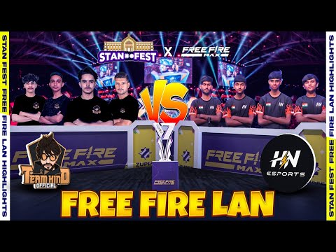 Free Fire Cs Lan Tournament Highlights🏆Ft KD god| Team Hind vs HN Esp | Best For a Reason 🥷
