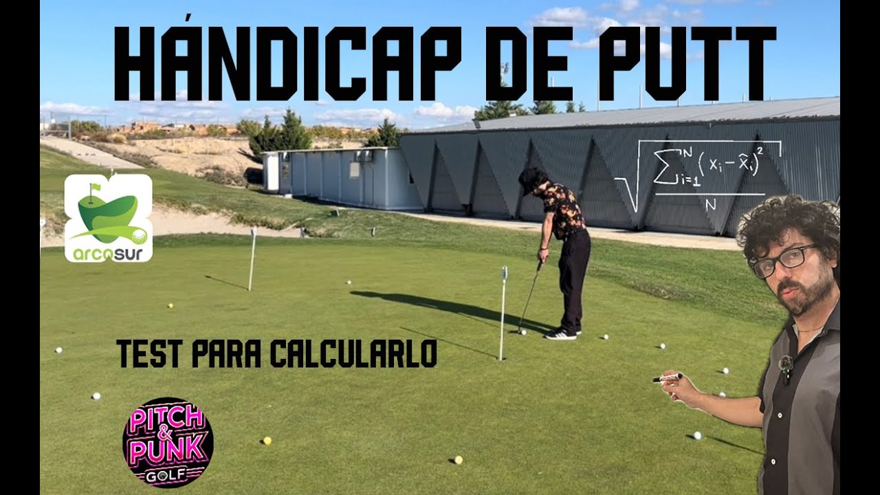 1x36: Test para saber el handicap de putt #golf #putt #handicapgolf