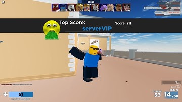 Arsenal 211 point randomizer game with broken Tec-9 (Roblox)