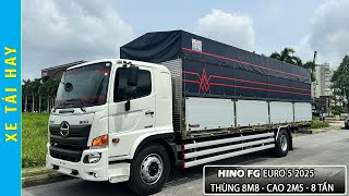 Gi Xe Ti Hino Fg 8 Tn 2025 Thng Cao 2m5 Mi Nht  Hino Fg 2025  Hino 8 Tn Euro 5  0968524144
