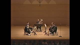 シカゴ響ブラス・クインテット 初来日ツアー 2001年6月 "Chicago Symphony Orchestra Brass Quintet" first Japan Tour June 2001