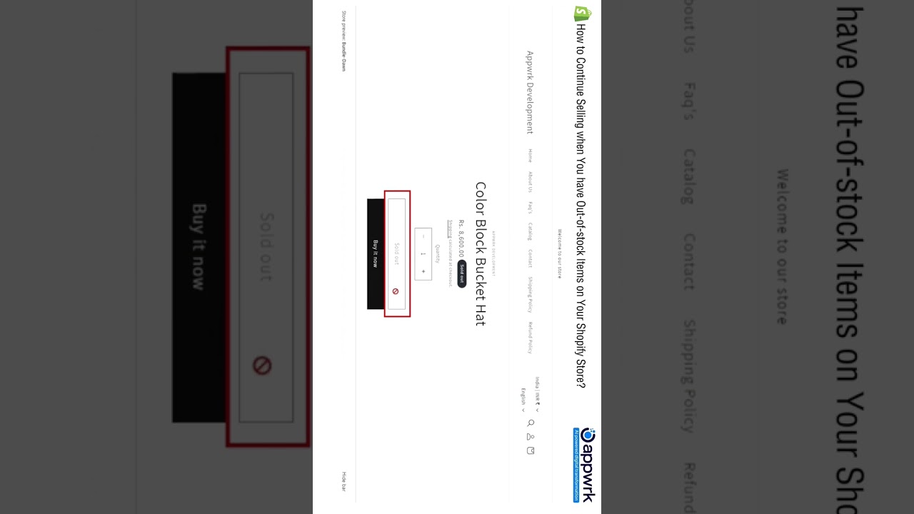 How to Continue Selling When Out of Stock On Shopify 📦 Never Miss a Sale!
