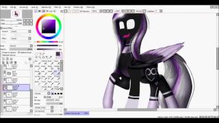 [MLP Speedpaint] Gift-Sinnie