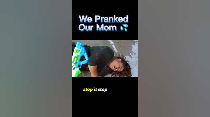 😱 Kids prank mom with water bucket 🪣 #shorts #prank