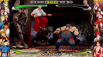 Capcom vs. SNK Instant Boss Fight - Kim/Raiden Playthrough