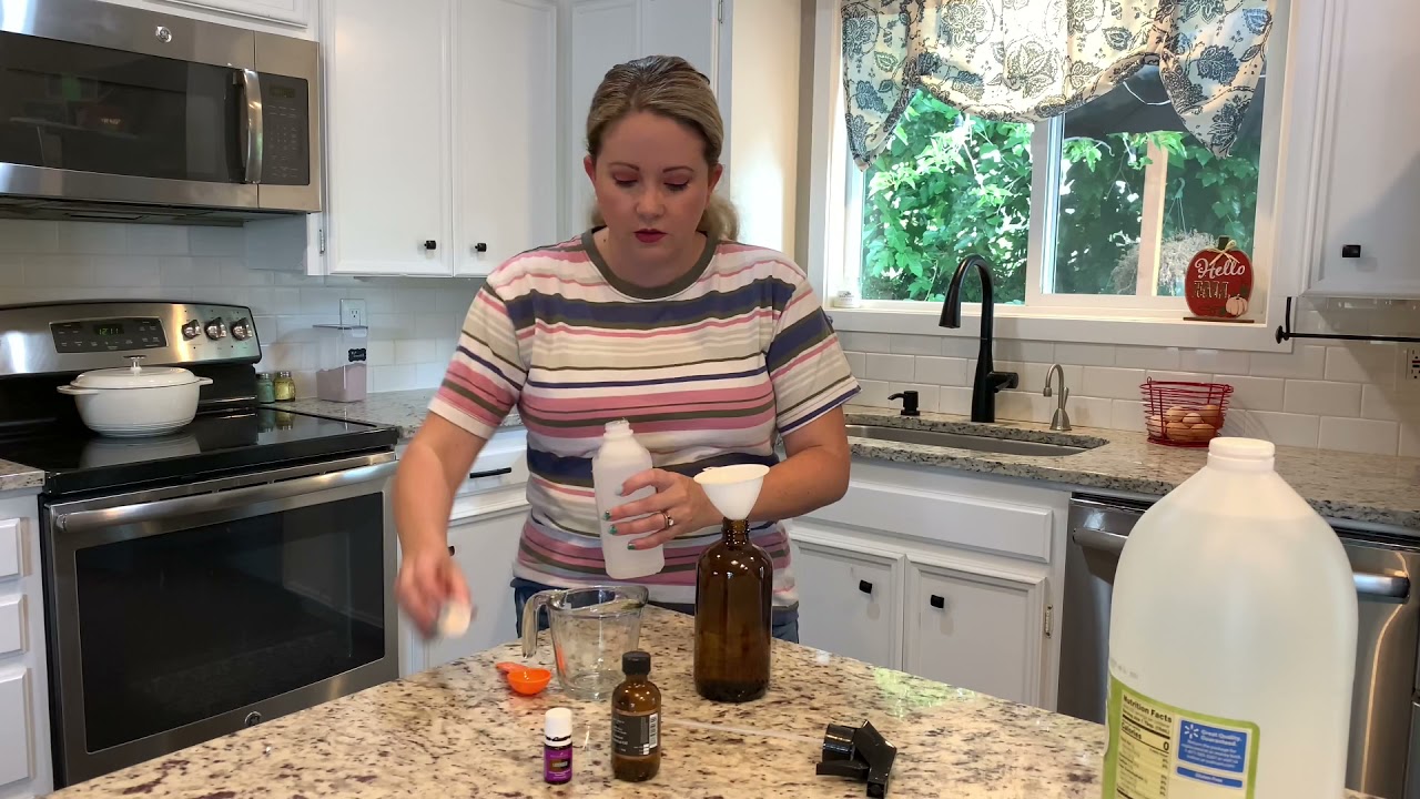 DIY Essential Oil Window Cleaner | Streak Free