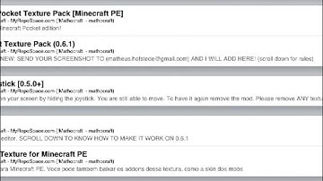 How to get mods for minecraft pe 0.6.1