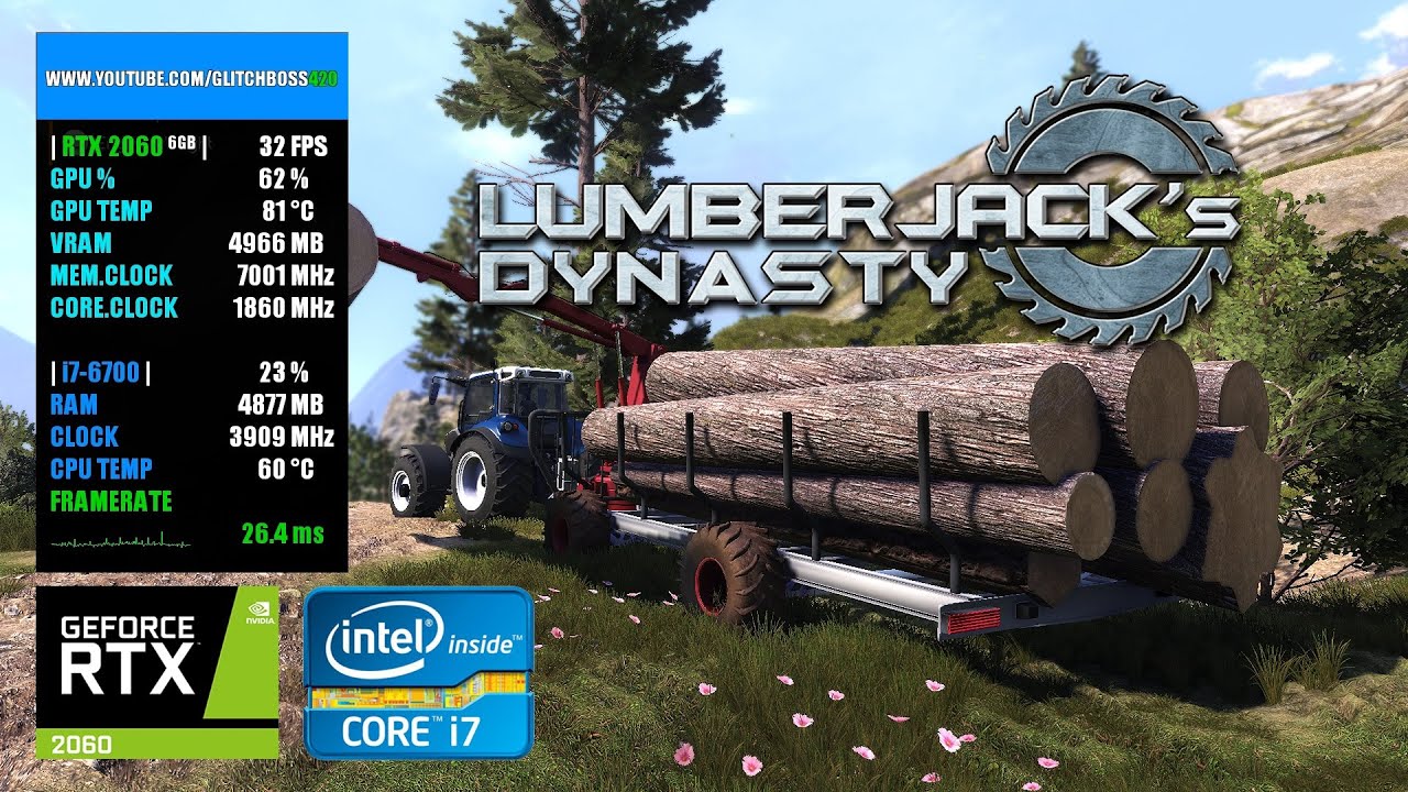Lumberjacks Dynasty | RTX 2060 6GB + i7-6700 + 16GB RAM