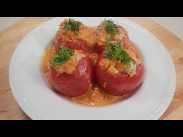 Chicken Stuffed Tomatoes