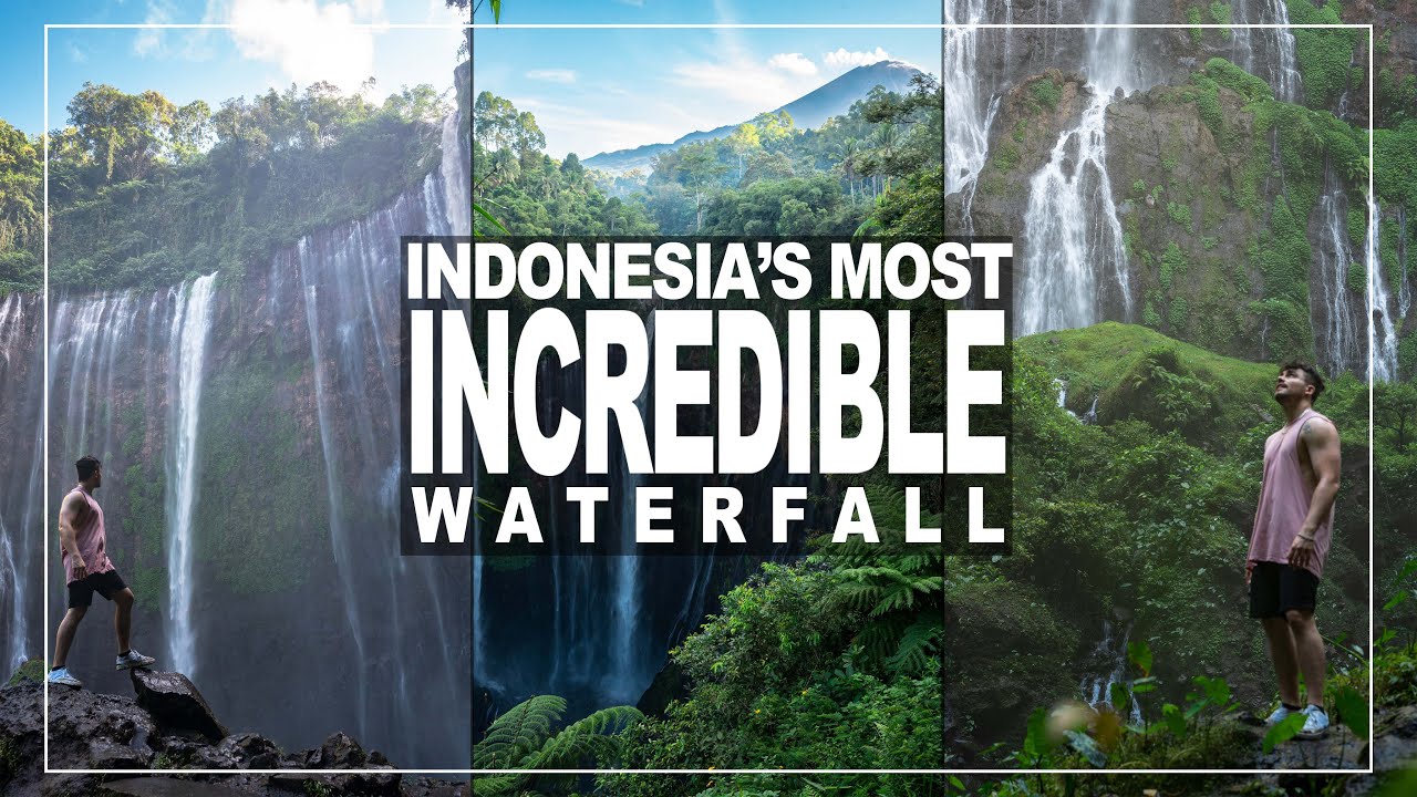 INDONESIA'S MOST BREATHTAKING WATERFALL - Tumpak Sewu Waterfall