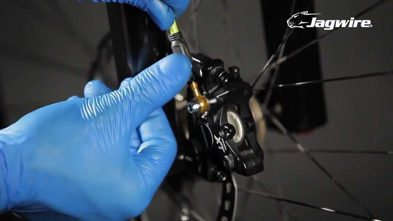 Jagwire HyFlow QuickFit Hose montaggio freni Shimano XT_XTR 2012 YouTube