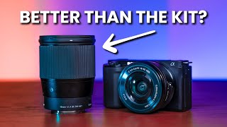 Sigma 16Mm F1 4 Vs Zv-E10 Kit Lens Do You Need F1.4?