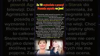 Za to wyleciała z telewizji! Richardson ujawnia mroczne sekrety znanej prezenterki #Telewizja
