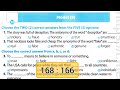 حل من صفحة 166 168 اولي ثانوي ترم اول 2026 ملحق كتاب جيم  انجليزي