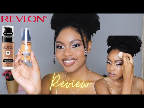 Revlon ColorStay® Foundation Review |Combination & Oily skin.