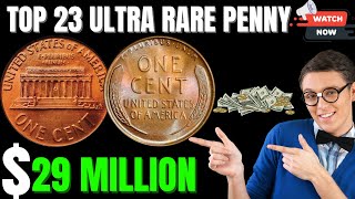 Top 23 Ultra Rare Penny Coins Worth A Lot Of Money! Pennies Worth Money screenshot 3