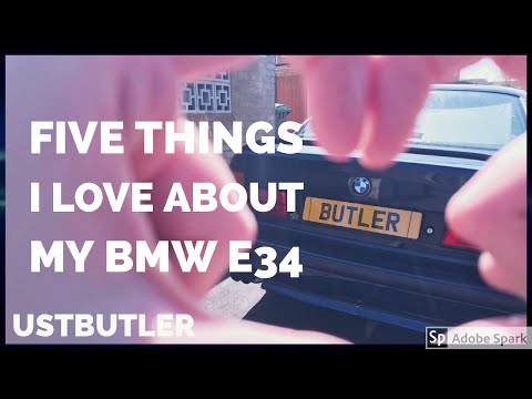 Five Things I Love About My BMW E34 525i (2018)