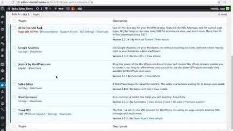 Compatibility with Setka Editor plugin for WordPress
