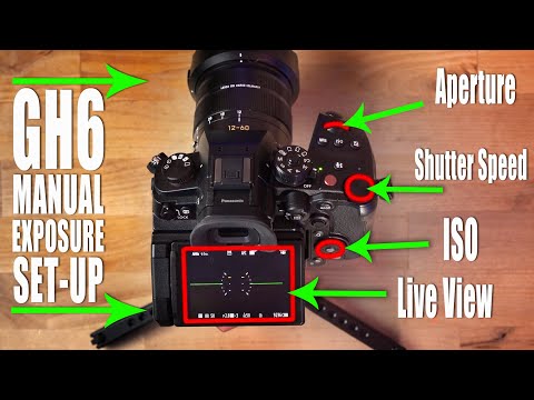 Panasonic GH6 Tutorial - Manual Exposure Live View Set-up with Tri-Navi, Custom Q Menu & My Menu...