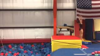 Yurchenko full (slow motion) - Hannah Roderick