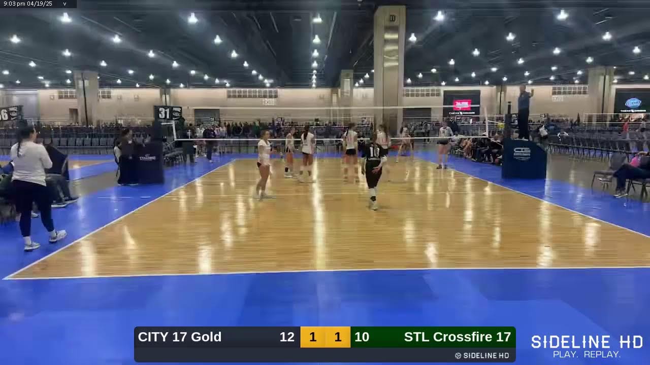 STL Crossfire 17 vs. CITY 17 Gold (2025.04.19)