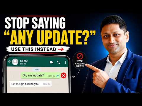 How to Follow Up on WhatsApp (Without Sounding Desperate) | B2B Sales Script | Ankit Ravindra Jain