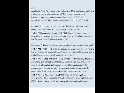 PCIP Study Guide