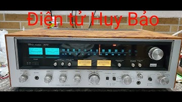Sửa âm Ly Sansui 7070 nổ lộp bộp 0984206139