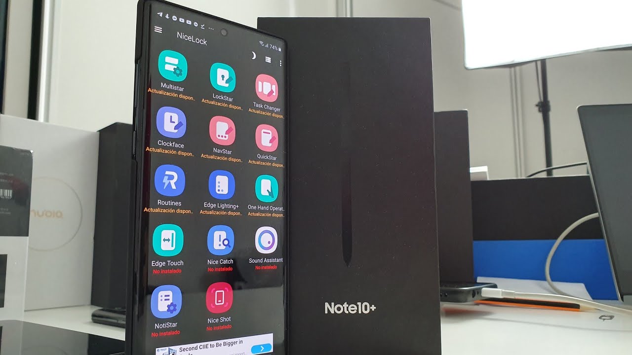 Galaxy Note 10+ configúralo a muerte con NiceLocK.
Válido para cualquier Samsung
Incluyo Wave Pro