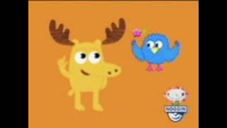 Noggin Flower Screen Bug Logo (March 4, 2006) Moose And Zee