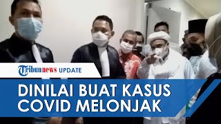 Rizieq Shihab Didakwa Menghasut Masyarakat untuk Berkerumun, Dinilai Buat Lonjakan Kasus Covid-19