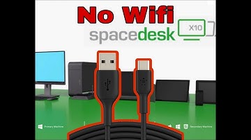 Connect space desk without wifi.
