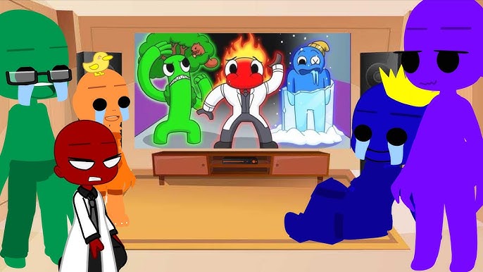 RAINBOW FRIENDS, But They're ELEMENTAL?! (Cartoon Animation) 