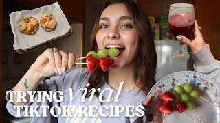 i tried making VIRAL tiktok recipes