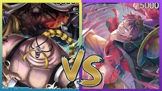 Blue-Yellow Queen vs Purple Luffy | OP08.5 Meta | One Piece TCG Gameplay