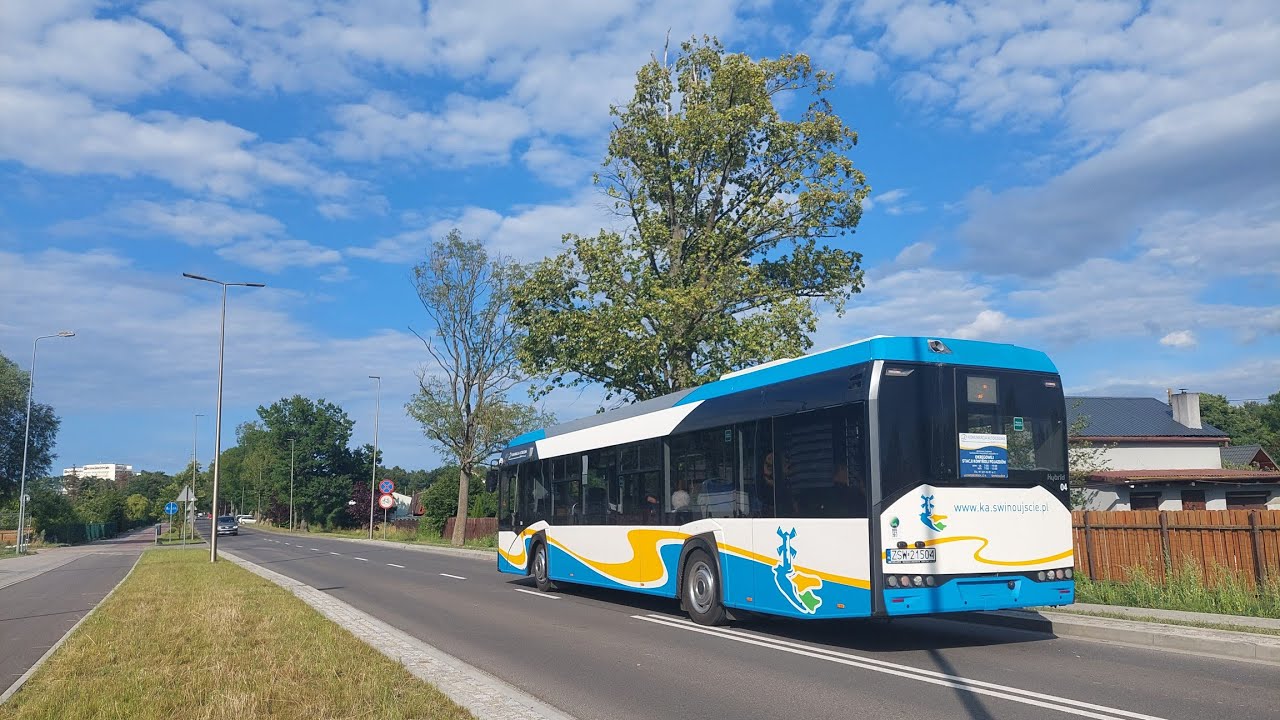 KA Świnoujście - Linia: 2 - Kierunek: Grunwaldzka/Granica - Solaris Urbino 12 IV Hybrid #04