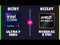 Intel Core Ultra 7 256V vs AMD Ryzen AI 5 340 – CPU Comparison | Which CPU is Better?